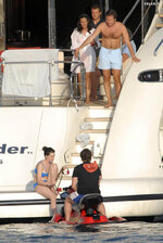 Anne Hathaway Blue bikini 26