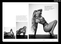 Khloe Kardashian Braless See Through Nipples tmrw Magazine 3