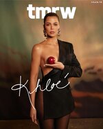 Khloe Kardashian Braless See Through Nipples tmrw Magazine 12
