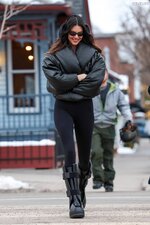 Kendall Jenner   Steps out for a coffe in Aspen 02