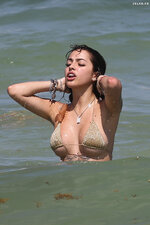 Malu Trevejo in Bikini at the Beach in Miami 04 05 2023  11 