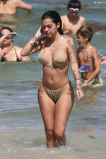 Malu Trevejo in Bikini at the Beach in Miami 04 05 2023  19 