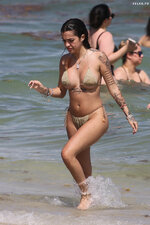 Malu Trevejo in Bikini at the Beach in Miami 04 05 2023  21 