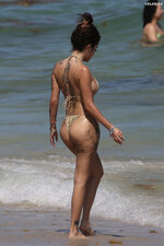 Malu Trevejo in Bikini at the Beach in Miami 04 05 2023  30 