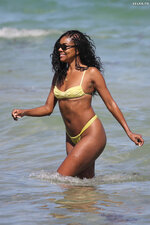 Gabrielle Union in Bikini at the Beach in Miami 04 07 2023  9  1