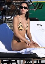 Camila Mendes Looks Amazing in a Bikini on the Beach in Miami 04