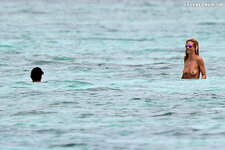 Heidi Klum topless in Tulum  Mexico 26