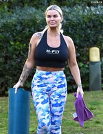 Kerry Katona practicing Yoga in Spain 02 10 2024  3 