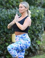 Kerry Katona practicing Yoga in Spain 02 10 2024  16 