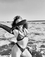 Dora madison burge provocative beach expose 1 1
