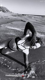 Dora madison burge provocative beach expose 3