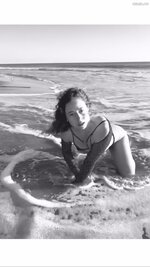 Dora madison burge provocative beach expose 6