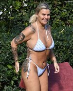 Kerry Katona in bikini in Spain 02 14 2024  19 