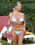 Kerry Katona in bikini in Spain 02 14 2024  21 