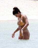 Teresa Giudice in Bikini on the Beach in St Barths 04 07 2023  16 