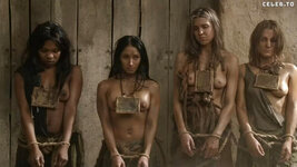 Lucy Lawless nude   Spartacus Blood and Sand s01e08  1
