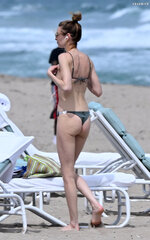 Whitney Port in Bikini at the beach in Palm Beach 03 01 2024  5 