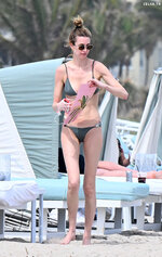 Whitney Port in Bikini at the beach in Palm Beach 03 01 2024  15 