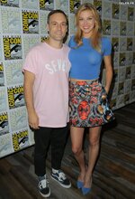 Adrianne palicki agents of shield press line at comic con in san diego july 2015 6