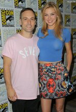 Adrianne palicki agents of shield press line at comic con in san diego july 2015 4