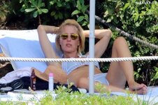 Gillian anderson bikini candids vacation in portofino italy 06 21 2017 7