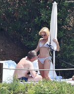 Gillian anderson bikini candids vacation in portofino italy 06 21 2017 6