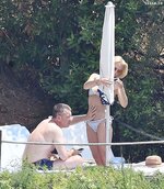 Gillian anderson bikini candids vacation in portofino italy 06 21 2017 3