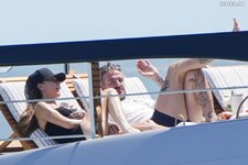 Victoria beckham wears a black swimsuit for a yacht day in miami 03 24 2024 0