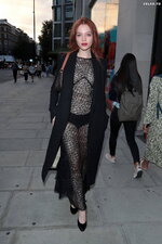 Esm Creed Miles   Sheer dress attending Kate Moss party in London UK 2023 07   02