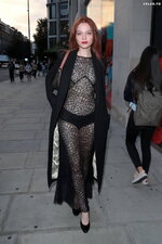 Esm Creed Miles   Sheer dress attending Kate Moss party in London UK 2023 07   03