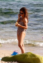 Monica Cruz Sexy Swimsuit on Beach in Zaharade Los Atunes 10