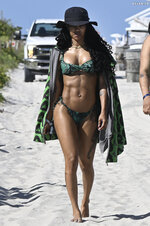 Teyana Taylor in bikini in Miami Beach 04 01 2024  1 
