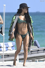 Teyana Taylor in bikini in Miami Beach 04 01 2024  2 