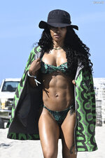 Teyana Taylor in bikini in Miami Beach 04 01 2024  6 