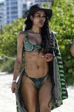 Teyana Taylor in bikini in Miami Beach 04 01 2024  11 