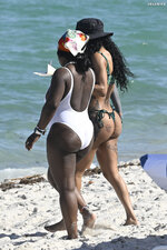 Teyana Taylor in bikini in Miami Beach 04 01 2024  12 