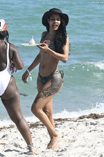 Teyana Taylor in bikini in Miami Beach 04 01 2024  13 