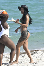 Teyana Taylor in bikini in Miami Beach 04 01 2024  14 