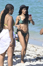 Teyana Taylor in bikini in Miami Beach 04 01 2024  16 