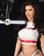 Cardi B Topless Stunning Curves Enough Miami 12