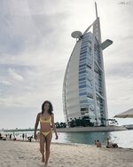 Christina Milian in a sexy bikini in Dubai 04