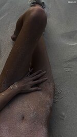 Elsa hosk topless beach photoshoot 2