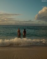 Photo by angelina frerk on April 23, 2024. May be an image of 2 people, ocean, beach and water..jpg