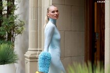 Elsa hosk braless tiffany co blue book launch 8