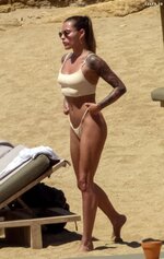 Sophia thomalla in bikini at a beach in mykonos 06 01 2019 15