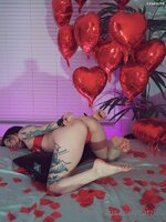 Catziilla bondange valentines lingerie onlyfans set leaked PDDLOP