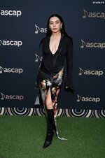 Charli xcx braless cleavage ascap pop music awards 4