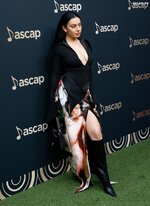 Charli xcx braless cleavage ascap pop music awards 6 1