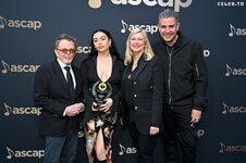 Charli xcx braless cleavage ascap pop music awards 12
