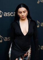 Charli xcx braless cleavage ascap pop music awards 13